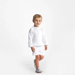 Jacadi Chemise en lin bébé garçon - blanc BLANC JACADI Hot