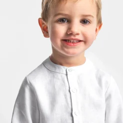 Jacadi Chemise en lin bébé garçon - blanc BLANC JACADI Hot