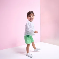 Jacadi Chemise en lin bébé garçon - blanc BLANC JACADI Hot