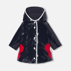 Jacadi Ciré bébé fille vernis - marine MARINE JACADI Clearance