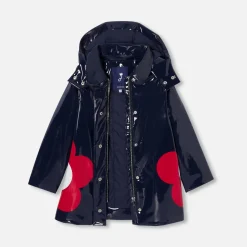 Jacadi Ciré vernis enfant fille - marine MARINE JACADI Clearance