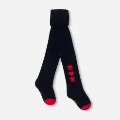 Jacadi Collants bébé fille motif cœur - marine MARINE JACADI
