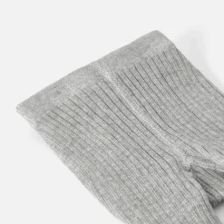 Jacadi Collants côtelés bébé - gris chine clair GRIS CHINE CLAIR JACADI Hot