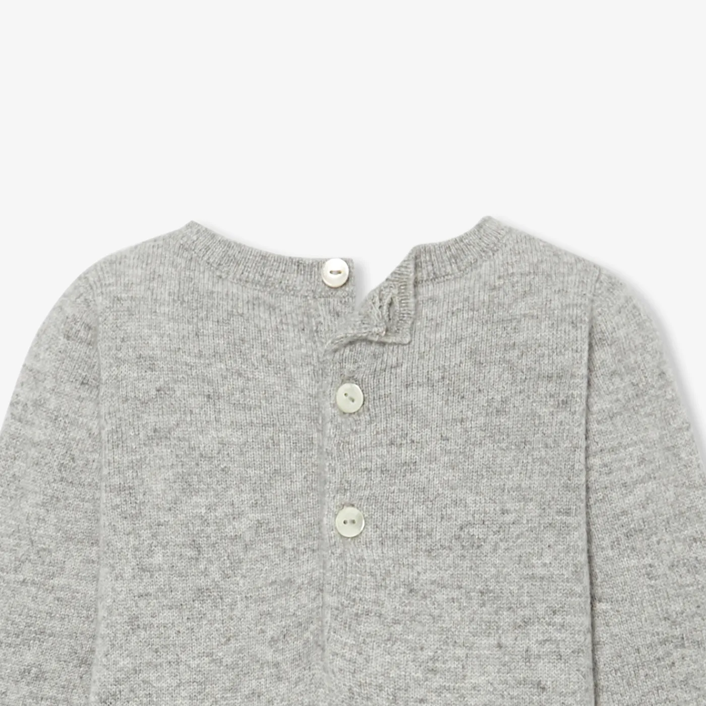 Jacadi Combinaison bébé en cachemire - lore GRIS/MULTICO Sale