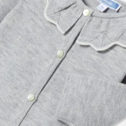 Jacadi Combinaison bébé fille en point mousse - gris chine clair GRIS CHINE CLAIR JACADI Hot
