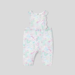 Jacadi Combinaison bébé fille en tissu Liberty - lore BLANC/MULTICO Sale