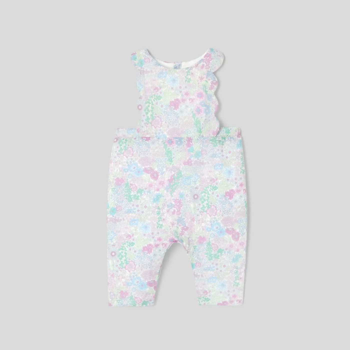 Jacadi Combinaison bébé fille en tissu Liberty - lore BLANC/MULTICO Sale