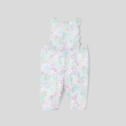 Jacadi Combinaison bébé fille en tissu Liberty - lore BLANC/MULTICO Sale