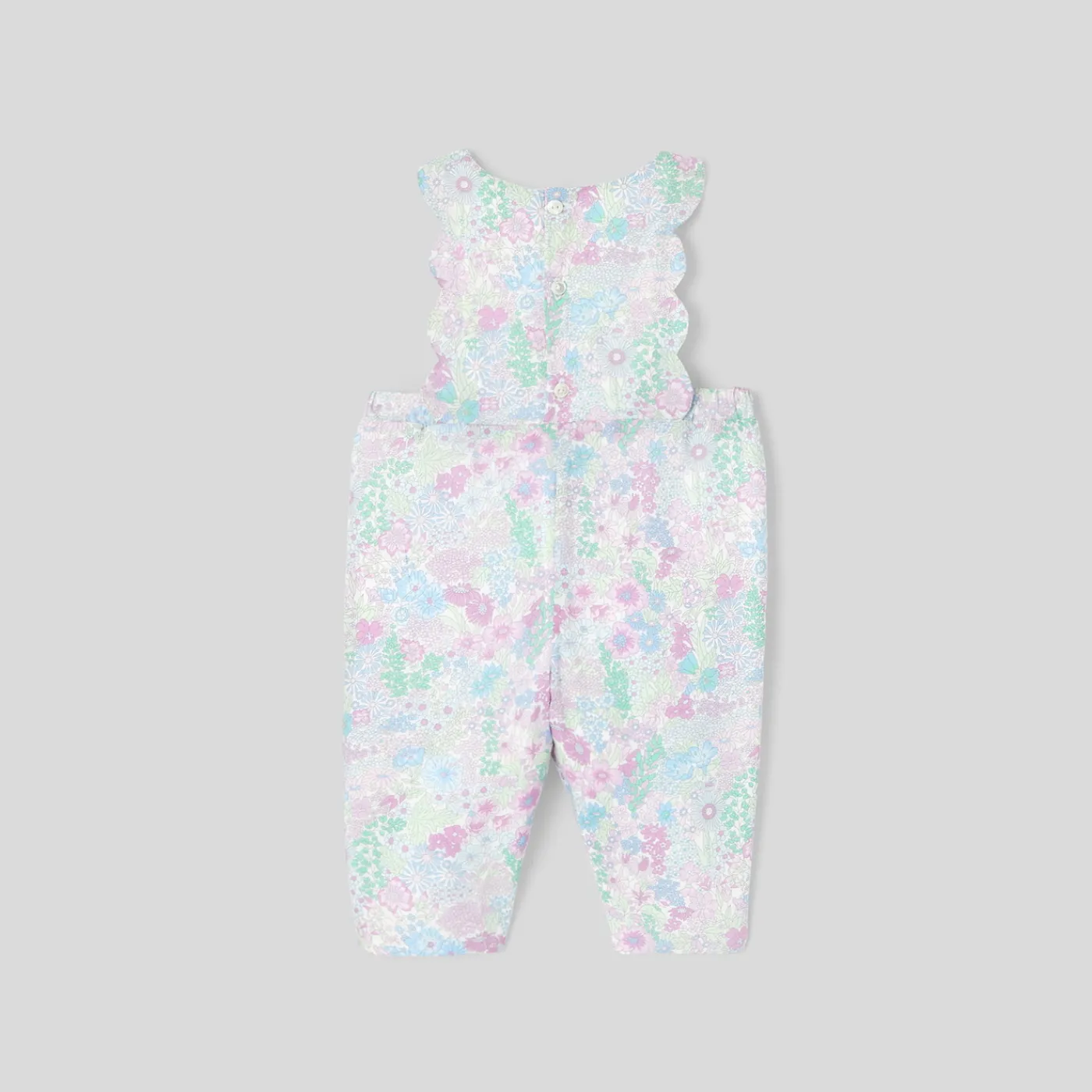 Jacadi Combinaison bébé fille en tissu Liberty - lore BLANC/MULTICO Sale
