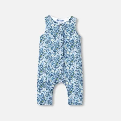 Jacadi Combinaison bébé fille en Tissu Liberty - lore BLEU/MULTICO Hot