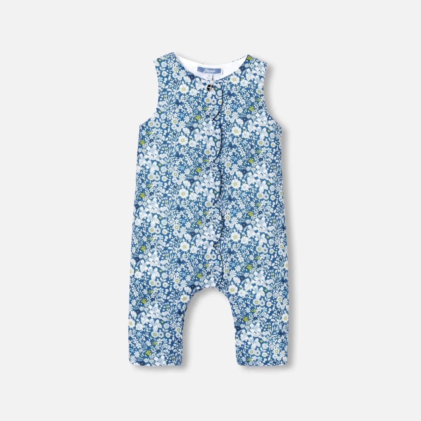 Jacadi Combinaison bébé fille en Tissu Liberty - lore BLEU/MULTICO Hot