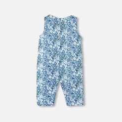 Jacadi Combinaison bébé fille en Tissu Liberty - lore BLEU/MULTICO Hot