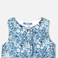 Jacadi Combinaison bébé fille en Tissu Liberty - lore BLEU/MULTICO Hot