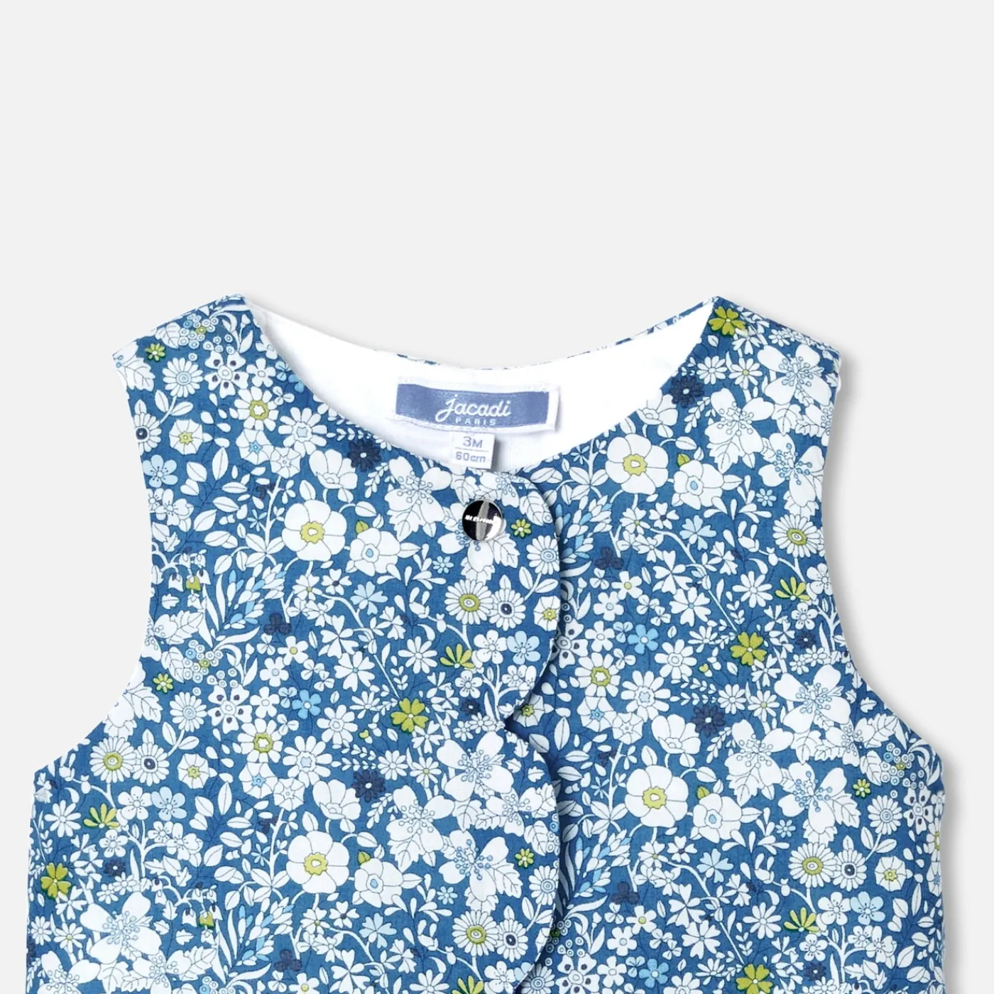 Jacadi Combinaison bébé fille en Tissu Liberty - lore BLEU/MULTICO Hot
