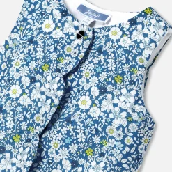 Jacadi Combinaison bébé fille en Tissu Liberty - lore BLEU/MULTICO Hot
