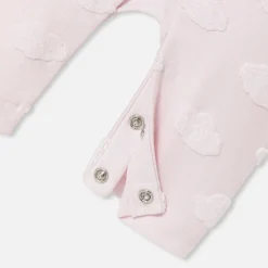 Jacadi Combinaison bébé fille motif nuage - rose pale ROSE PALE JACADI