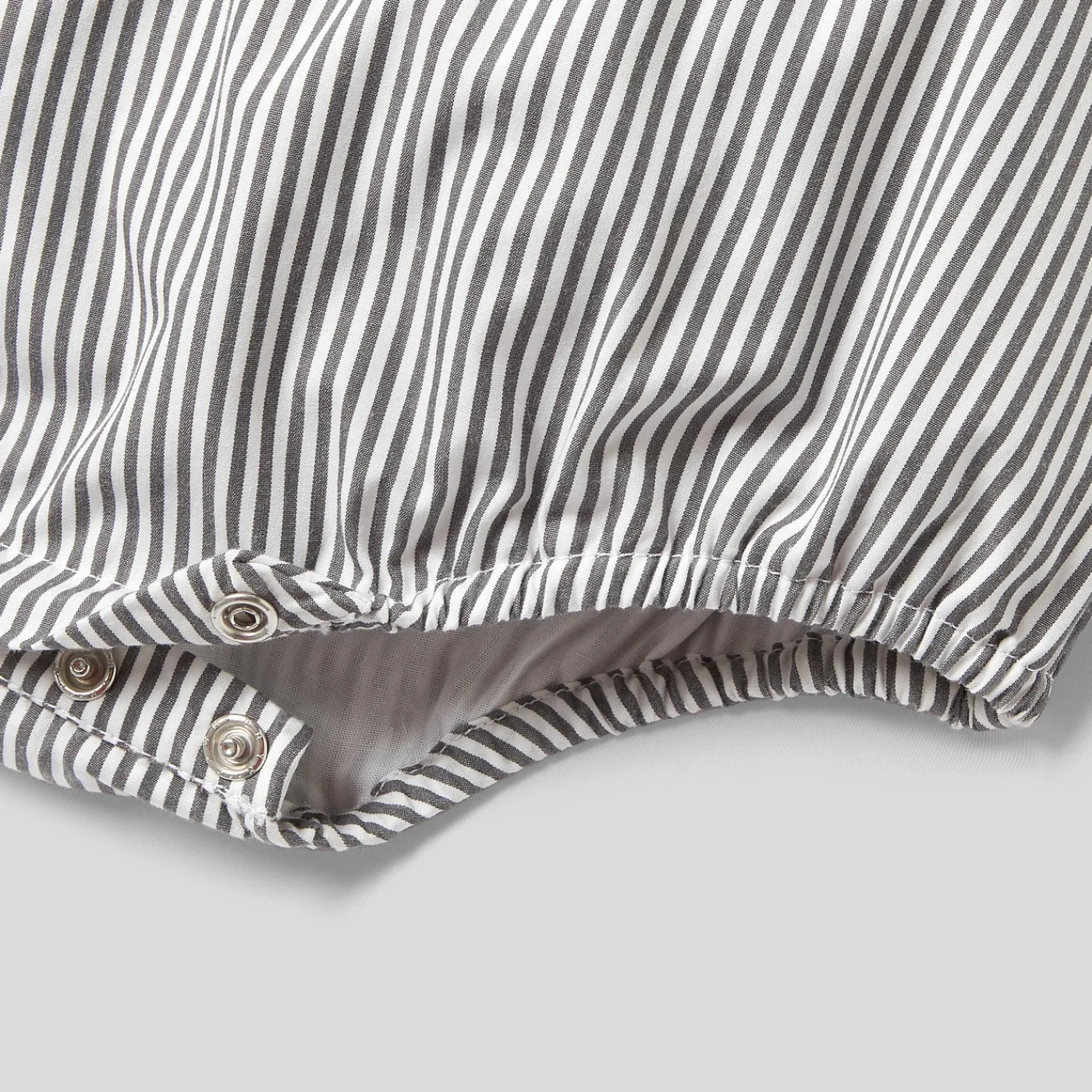 Jacadi Combinaison bébé garçon bi-matière - BLANC/GRIS Outlet