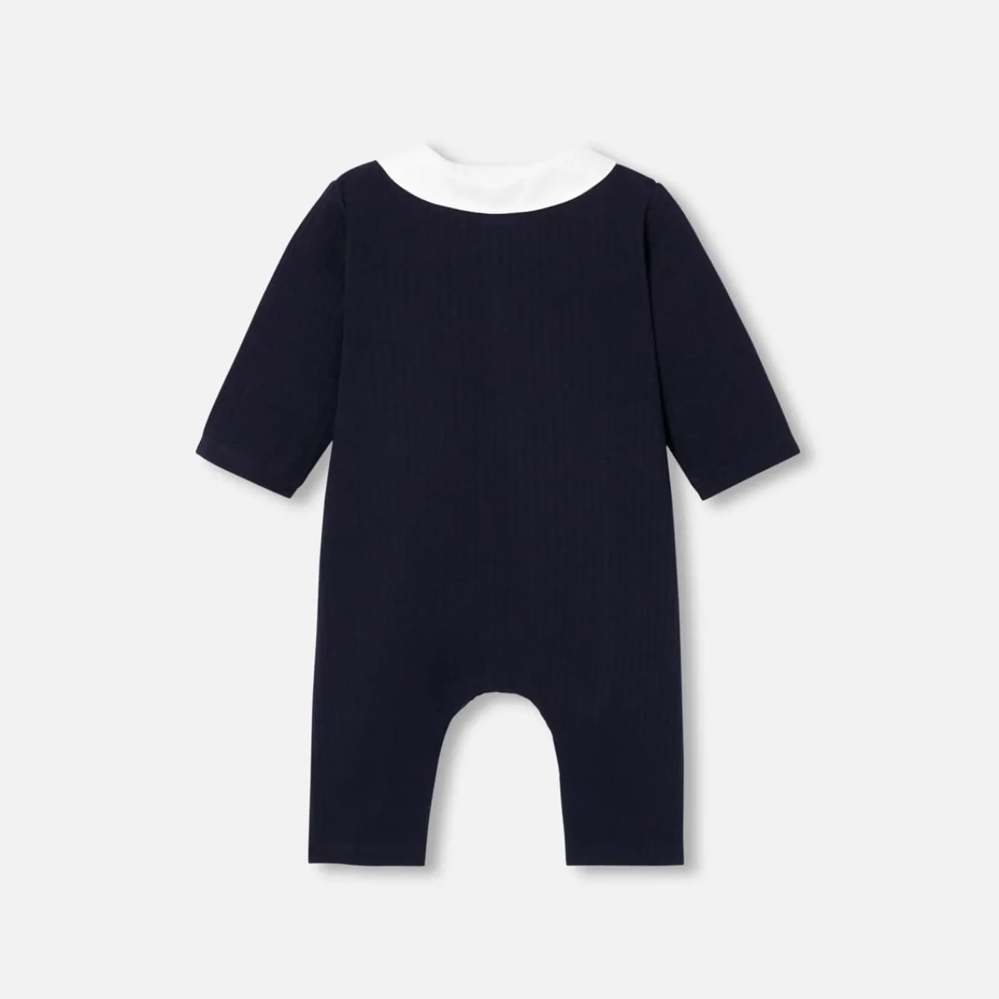 Jacadi Combinaison bébé garçon en jersey quilté - MARINE CLAIR Outlet