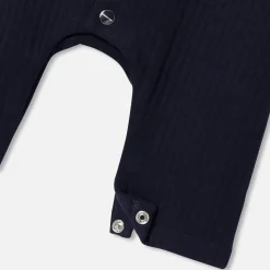 Jacadi Combinaison bébé garçon en jersey quilté - MARINE CLAIR Outlet