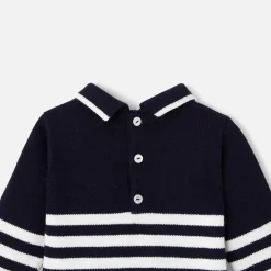 Jacadi Combinaison bébé garçon en tricot - lore MARINE/MULTICO Best