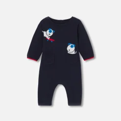 Jacadi Combinaison bébé garçon en tricot - lore MARINE/MULTICO Clearance