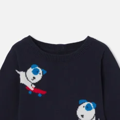 Jacadi Combinaison bébé garçon en tricot - lore MARINE/MULTICO Clearance