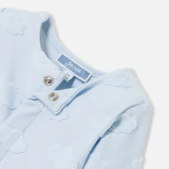 Jacadi Combinaison bébé garçon motif nuage - BLEU PALE Online