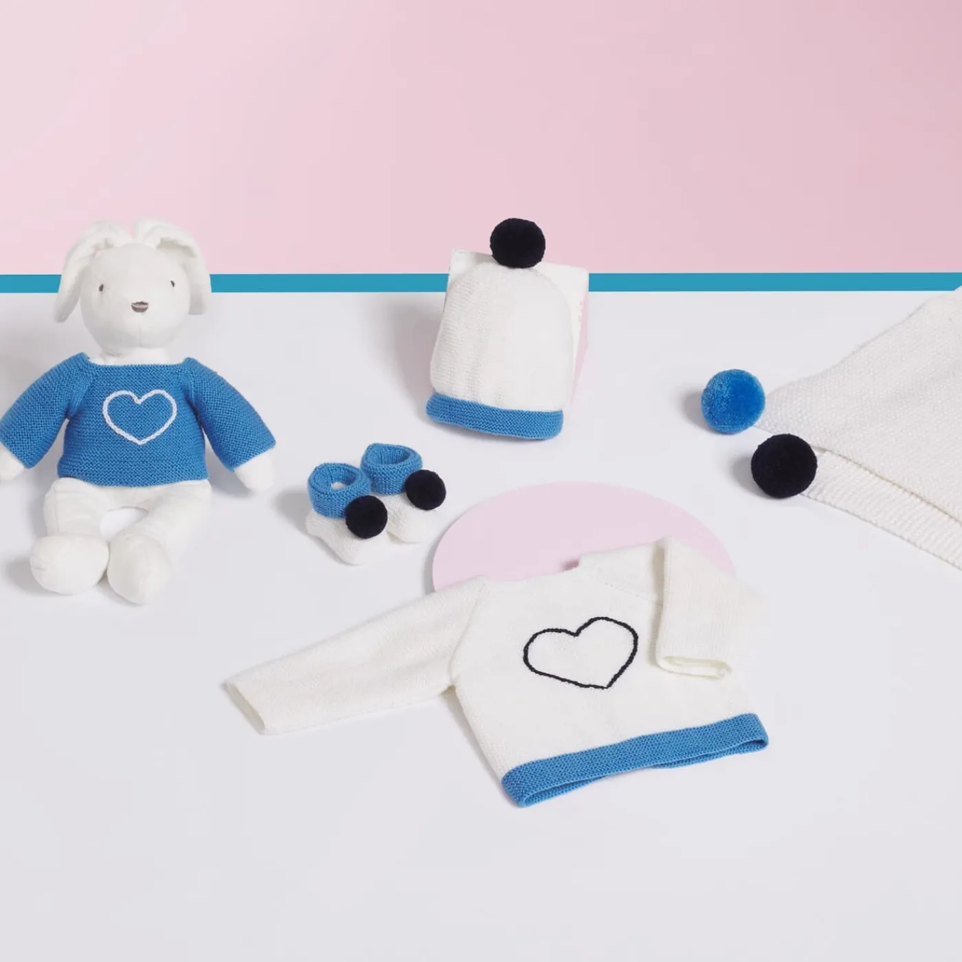 Jacadi Couverture Love Maille collection solidaire - ECRU Discount