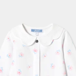 Jacadi Dors-bien bébé fille en interlock - lore BLANC/MULTICO Online