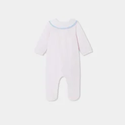 Jacadi Dors-bien bébé fille en velours - rose pale ROSE PALE JACADI