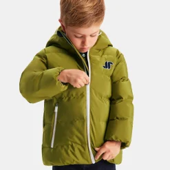 Jacadi Doudoune à capuche enfant garçon - KAKI Best