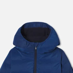 Jacadi Doudoune à capuche enfant garçon - BLEU MARNE