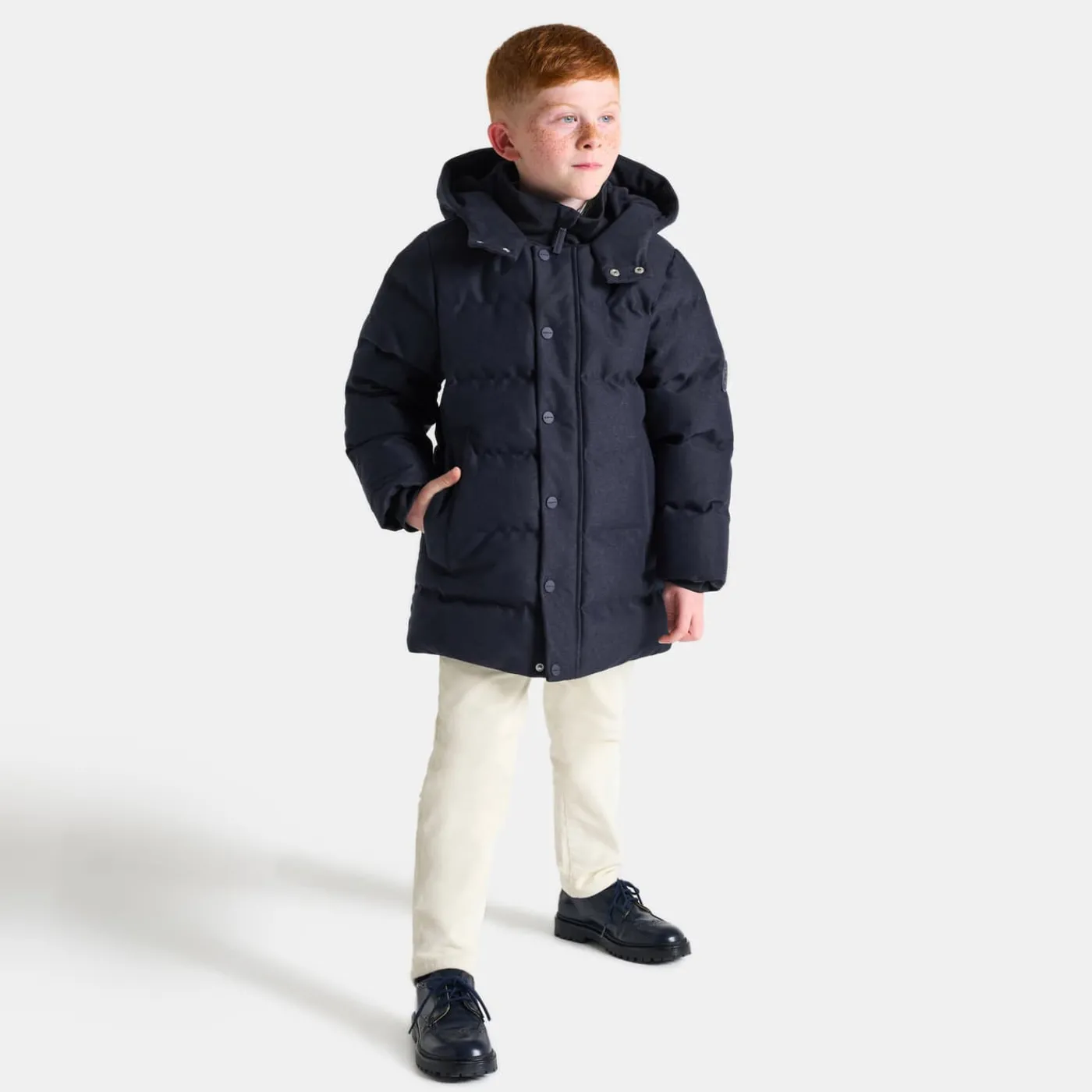 Jacadi Doudoune enfant garçon esprit flanelle - marine MARINE JACADI Outlet