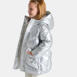 Jacadi Doudoune longue enfant fille - ARGENT