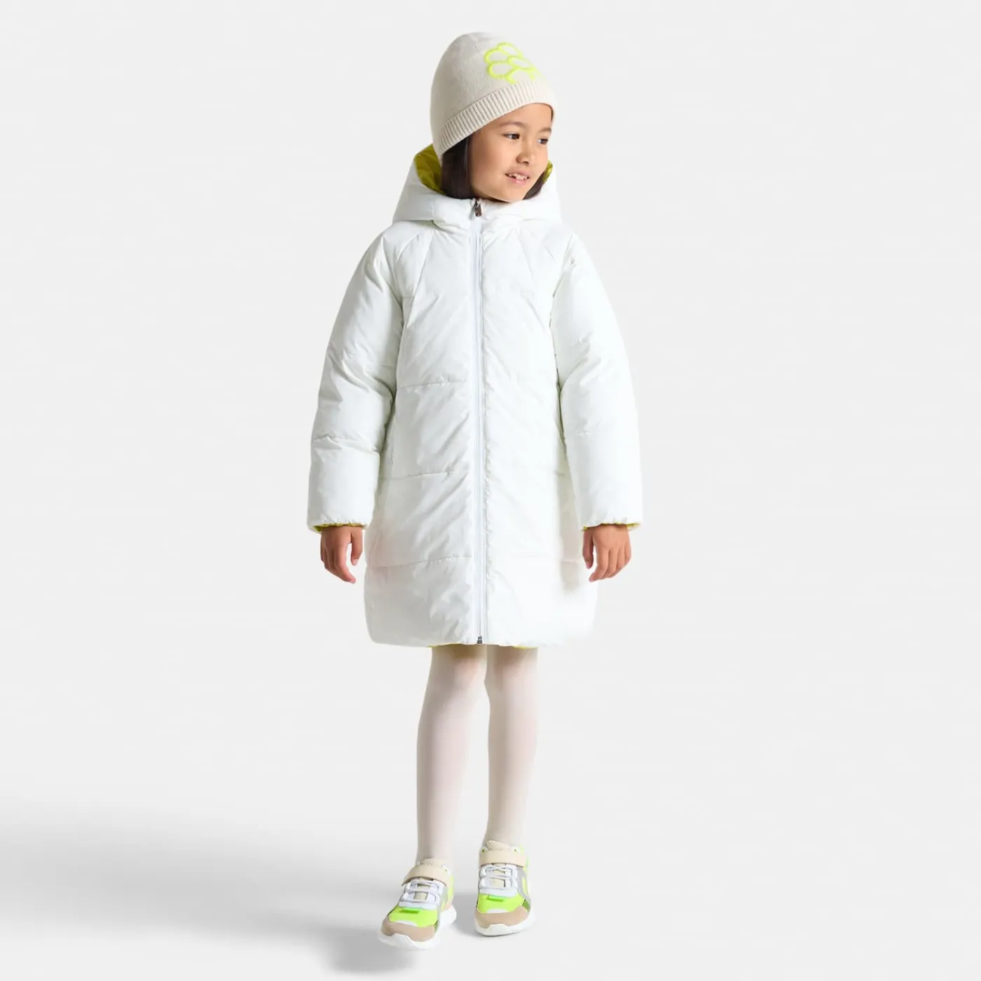 Jacadi Doudoune longue enfant fille - blanc doux BLANC DOUX JACADI Sale