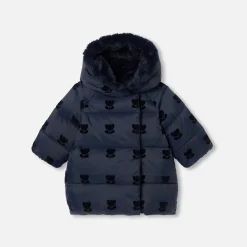 Jacadi Doudoune mi-longue bébé fille - marine MARINE JACADI New