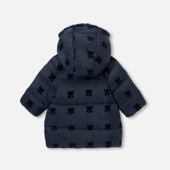 Jacadi Doudoune mi-longue bébé fille - marine MARINE JACADI New