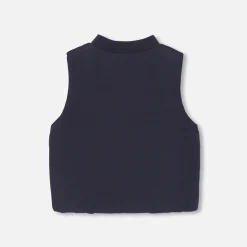 Jacadi Doudoune sans manches bébé garçon - lore MARINE/MULTICO Outlet