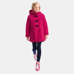 Jacadi Duffle-coat enfant fille en laine - ROSE GRENADINE New