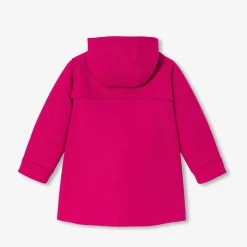 Jacadi Duffle-coat enfant fille en laine - ROSE GRENADINE New