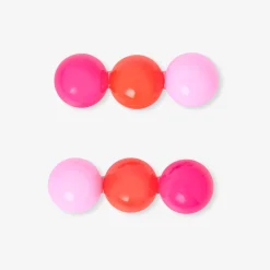 Jacadi Duo de barrettes fille - lore ROSE/MULTICO