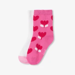 Jacadi Duo de chaussettes bébé fille - lore ROSE/MULTICO Discount