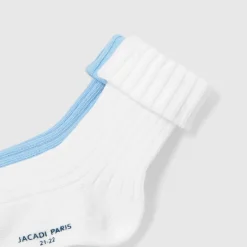 Jacadi Duo de chaussettes bébé garçon - BLANC/BLEU Clearance