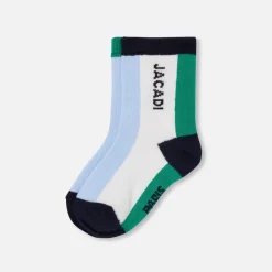 Jacadi Duo de chaussettes bébé garçon - BLEU/VERT Online