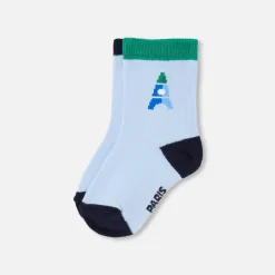 Jacadi Duo de chaussettes bébé garçon - BLEU/VERT Online