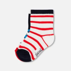 Jacadi Duo de chaussettes bébé garçon - lore MARINE/MULTICO