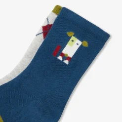 Jacadi Duo de chaussettes bébé garçon - lore MULTICO Clearance
