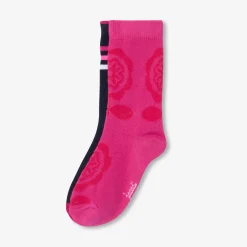 Jacadi Duo de chaussettes hautes enfant fille - ROSE/ROUGE