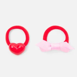 Jacadi Duo d'élastiques bébé fille - ROSE/ROUGE Discount