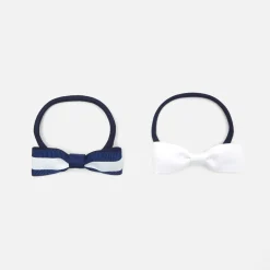 Jacadi Duo d'élastiques enfant fille - marine MARINE JACADI Best